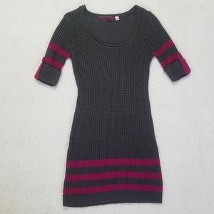 Chunky knee high sweater dress